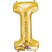 Gold Foil Letter I-0