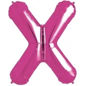 Pink Foil Letter X-0
