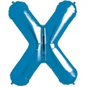 Blue Foil Letter X-0