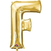 Gold Foil Letter F-0