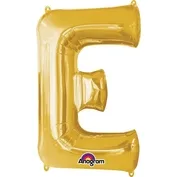 Gold Foil Letter E-0