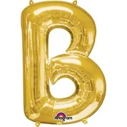 Gold Foil Letter B-0