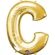 Gold Foil Letter C-0