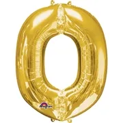 Gold Foil Letter O-0