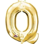 Gold Foil Letter Q-0