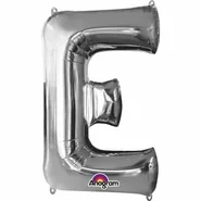 Silver Foil Letter E-0