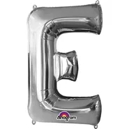 Silver Foil Letter E-0