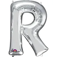 Silver Foil Letter R-0