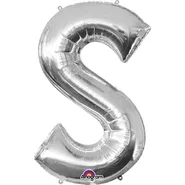 Silver Foil Letter S-0