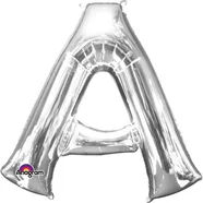 Silver Foil Letter A-0