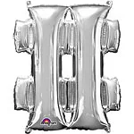 Silver Foil # Letter-0
