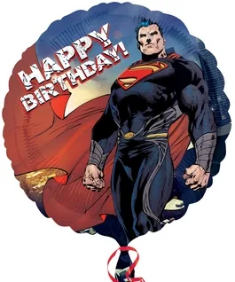Superman 18" Birthday Foil -0