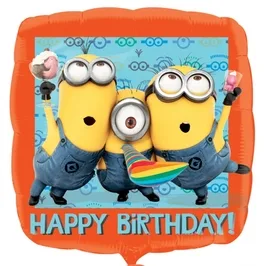 Despicable Me Birthday Foil -0