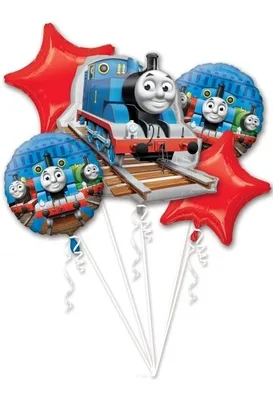 Thomas Foil Balloon Bouquet-0
