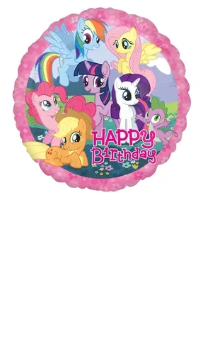 My Little Pony Birthday 18" Foil-0