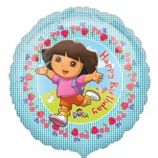 Dora The Explorer Birthday 18" Foil-0
