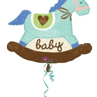 Baby Boy Rocking Horse Supershape-0