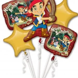 Jake & Never Land Pirates Balloon Bouquet-0