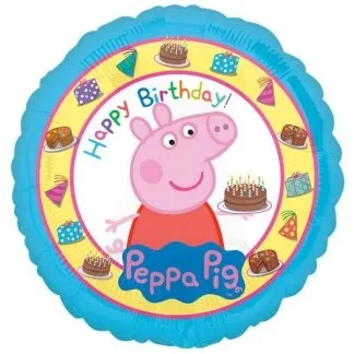 Peppa Pig Birthday 18" Foil-0
