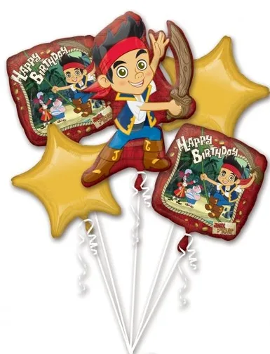 Jake & Never Land Pirates Balloon Bouquet-0