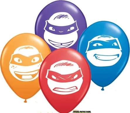 Teenage Mutant Ninja Turtles Birthday Faces Latex-0